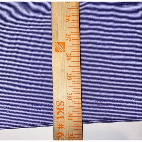 Callaway Opti-Dri Golf Shirt Men‎ XL Purple Stripe Performance Stretch A24 - Picture 4 of 7